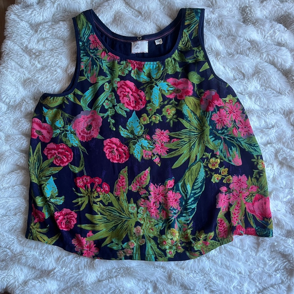 Anthropologie 9-h15 stcl tank top